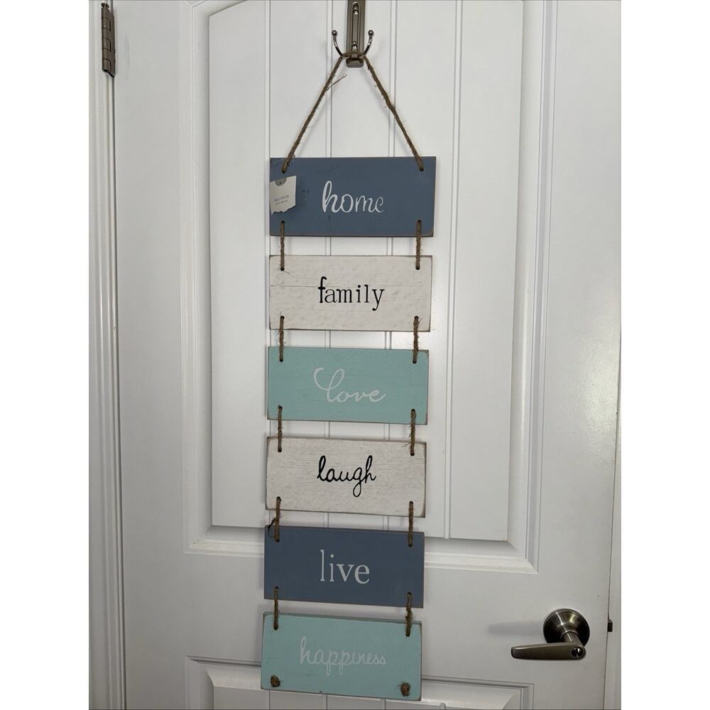 Family Wall Decor Sign Farmhouse Rustic Home Decoration For Living Room Bedroom
